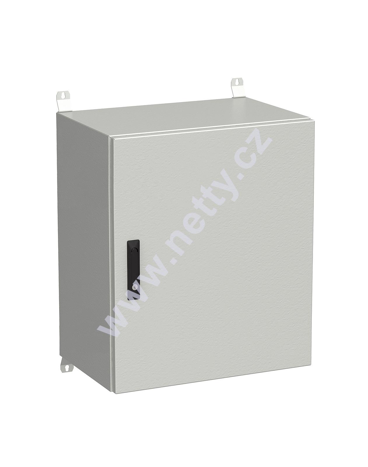 Rozvadeč nástěnný venkovní LC-20 18U 600x600 plechové dveře 3 bodový zámek