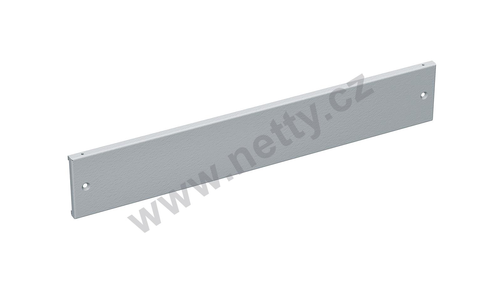 Panel podstavce plný, 800 mm, výška 100 mm, RAL7035