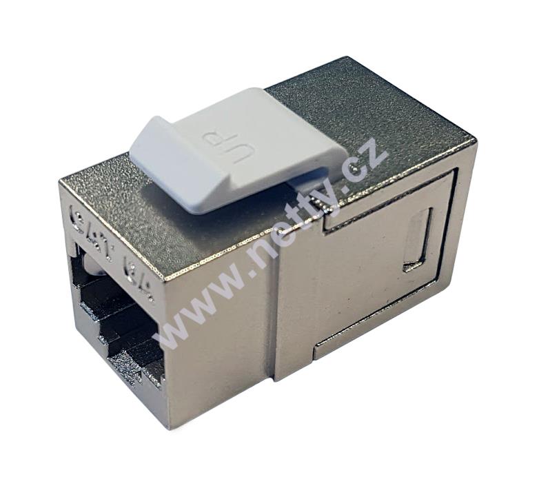 Spojka panelová CAT6A STP 8p8c RJ45/RJ45