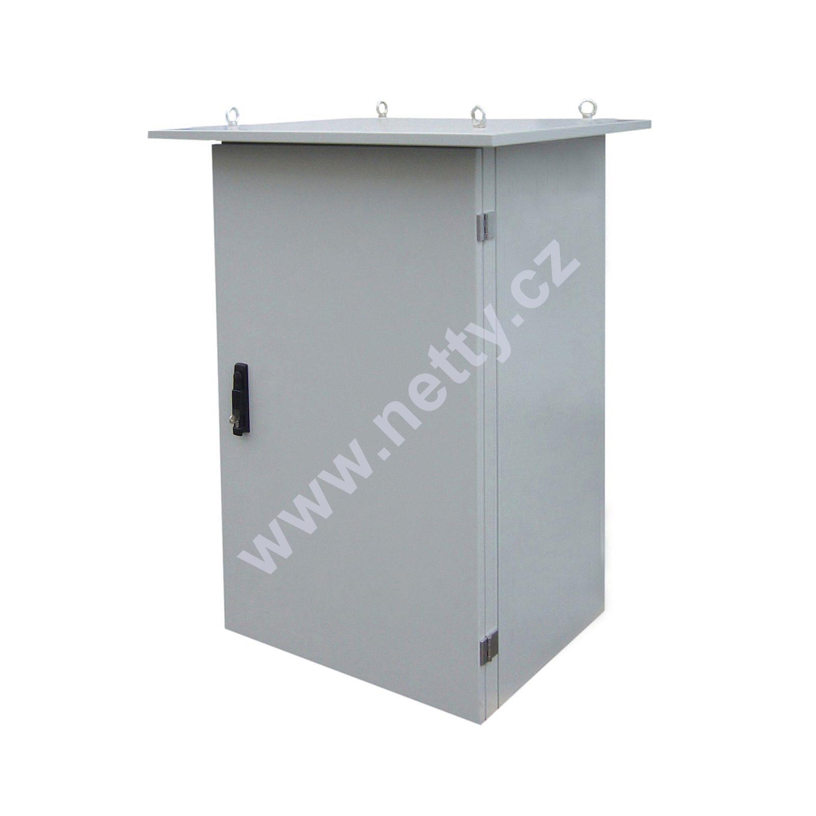 Rozvaděč termoizolovaný LC-07+, 24U 700×600, šedá RAL 7035, bez ventilační jednotky