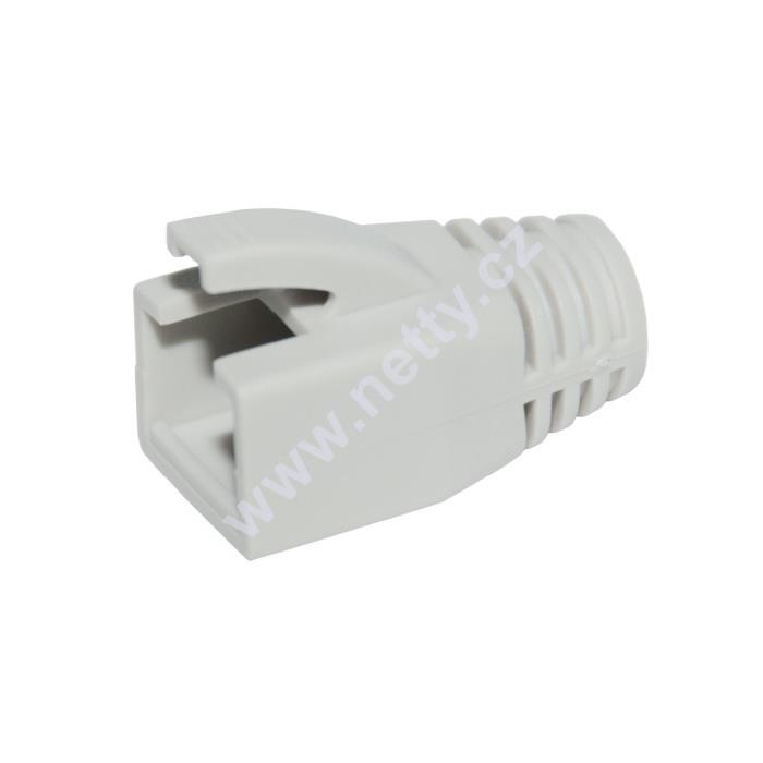 Ochrana konektoru RJ45 snag-proof na konektor RJ45-6A-STP-KD šedá