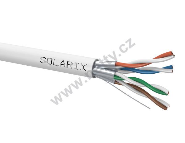 Instalační kabel Solarix CAT6A STP LSOH Dca s1 d2 a1 500m/cívka