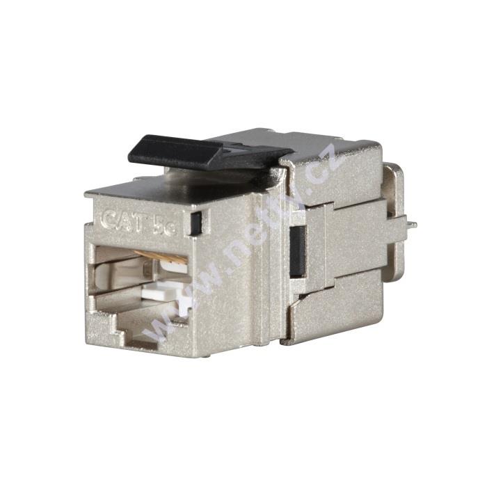 Keystone SOLARIX CAT5E STP RJ45 černý pro kleště SXKJ-NA-BU