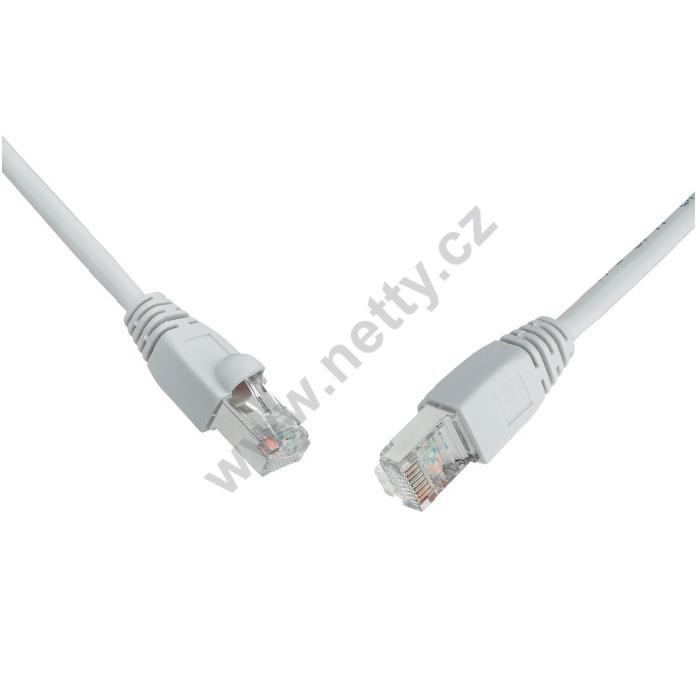 Patch kabel CAT6 SFTP PVC 2m šedý snag-proof