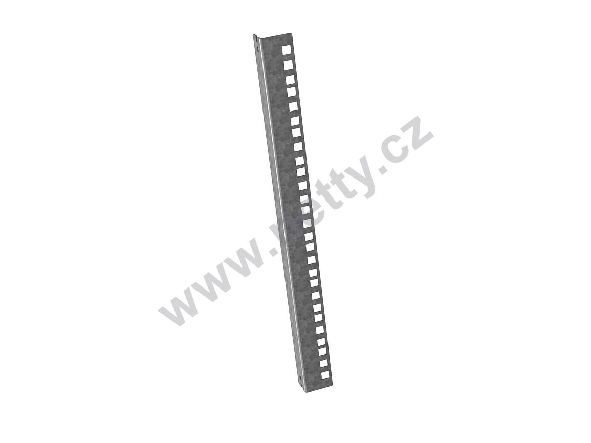 Lišta 9U pro nástěnný rozváděč SENSA