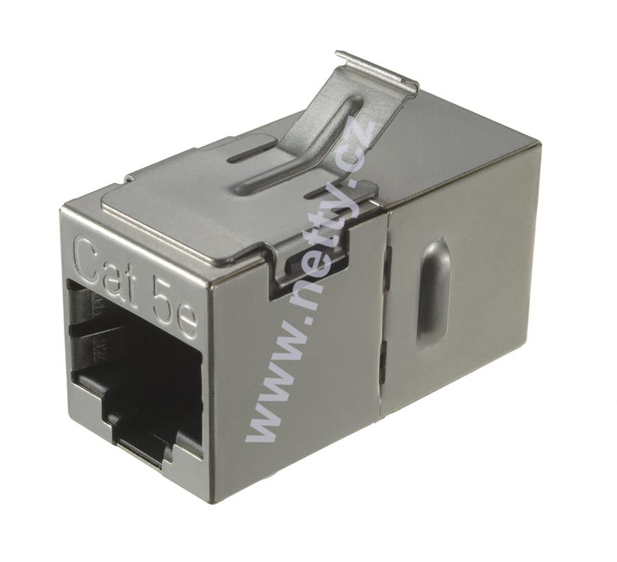 Spojka panelová CAT5E STP 8p8c RJ45/RJ45