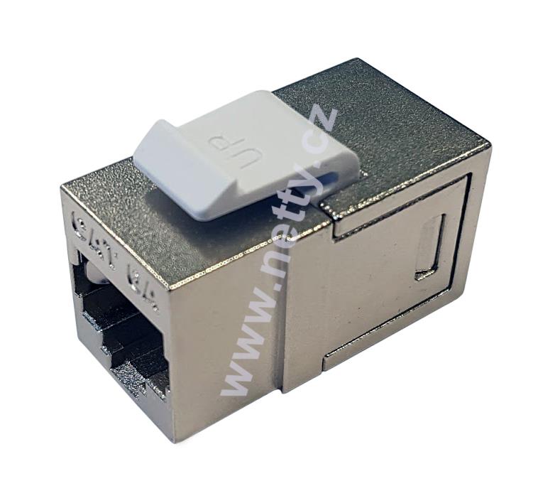 Spojka panelová CAT6A STP 8p8c RJ45/RJ45