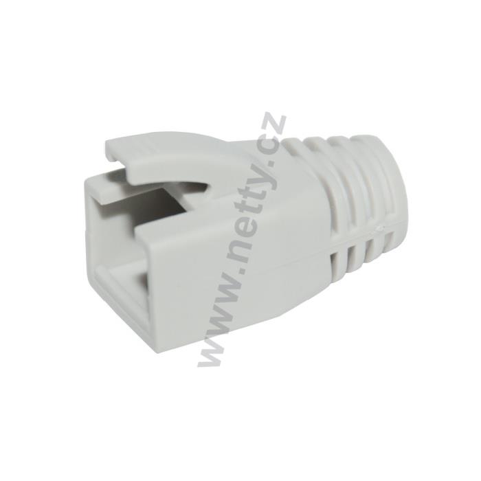 Ochrana konektoru RJ45 snag-proof na konektor RJ45-6A-STP-KD šedá