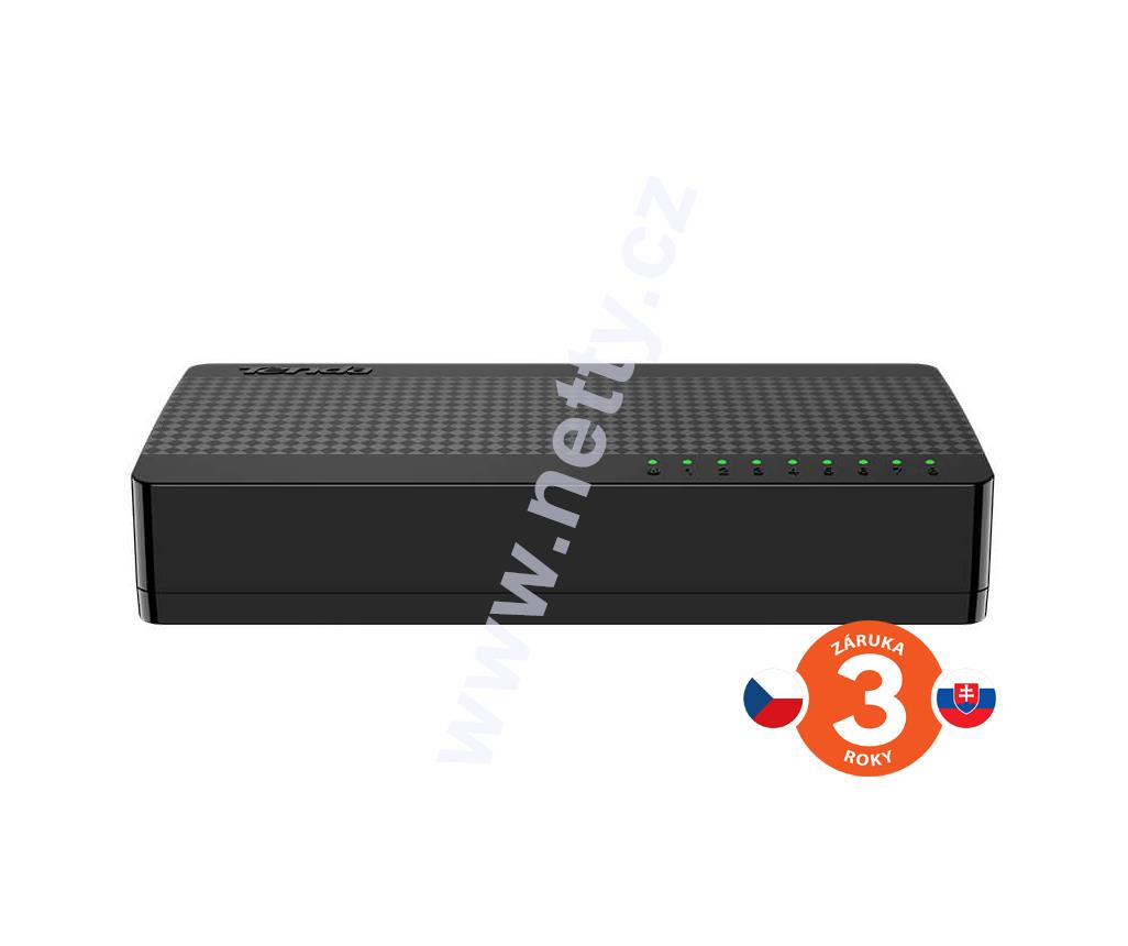 Tenda SG108M 8portový Gigabit Ethernet Switch, 10/100/1000Mbps, plast, desktop