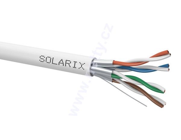 Instalační kabel Solarix CAT6A STP LSOH Dca s1 d2 a1 500m/cívka